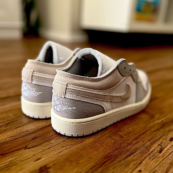 Air Jordan 1 Low Craft “White Sail” - Picture 6 of 14